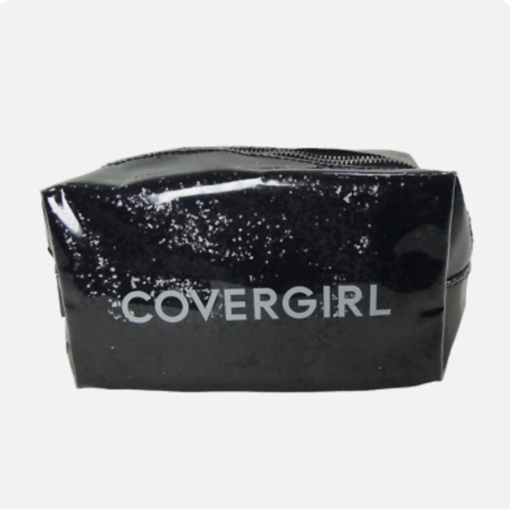 Covergirl Black Glitter Make up pouch
